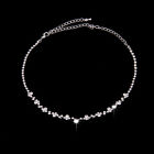 Set Braut Schmuck Schmuckset Collier Kette Ohrringe Kristall Hochzeit