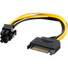 2x DeLOCK Adapterkabel - 21 cm Länge - PCI-E - SATA - für PCI Express Card - Gel