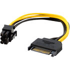 DeLOCK Adapterkabel - 21 cm Länge - PCI-E - SATA - für PCI Express Card - Gelb,