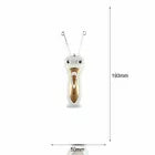 Elektrischer Körper-Gesichtshaar-Entferner Defeatherer Baumwollfaden-Rasierer