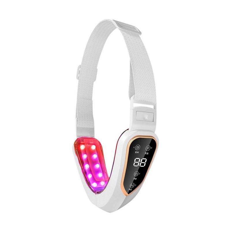 Gesicht Massager LED Photon Therapie Gesichts Abnehmen Cheek Chin Gesicht Doppel