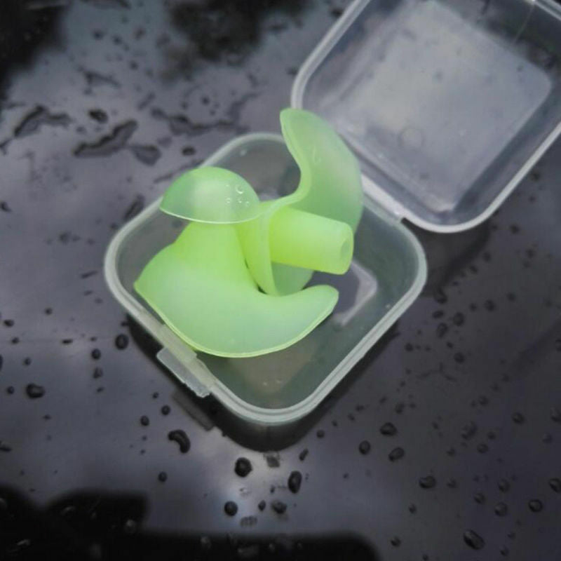 Neue Silikon Erwachsene Anti-Noise Soft Silikon Schwimmen Wasserdichte Ohrstöpse