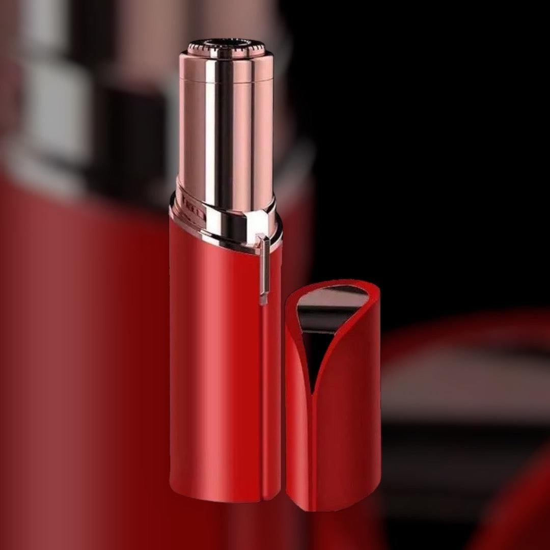 Damen schmerzlos Mini Lippenstift Form Haarentfernung Gesichtsbehaarung USB
