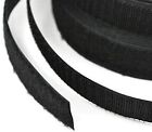 schwarz & Weiß Nähen auf Haken & Loop Klettverschlussband 16mm -100mm