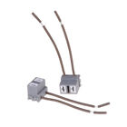 2x H7 2 Pins Scheinwerfer Reparatur Lampenträger Stecker Stecker Draht Buc B9