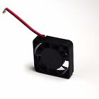 1x12V 2 Pin 40mm Mini 4 cm DC bürstenlosen Computer Kühler Lüfter PC schwarz