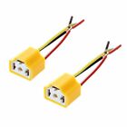 2 Stück Auto Scheinwerfer Anschlussstecker H4-Lampe Lampenfassung