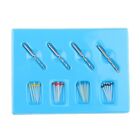 1 Box Dental Fiber Set 20 Stück Fiber Post 65% & 4 Bohrer Zahnarzt Produkt