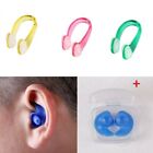 3 stück Schwimmen Nasenklammer Tauchen+ Silikon Schwimmen Wasserdichte Ohrstöpse