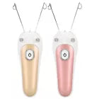 Elektrischer Körper-Gesichtshaar-Entferner Defeatherer Baumwollfaden-Rasierer