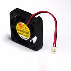 1x12V 2 Pin 40mm Mini 4 cm DC bürstenlosen Computer Kühler Lüfter PC schwarz