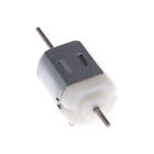 2 stücke 130 Doppelausgang DC-Wellen-Motor 1,5 V-12 V 5400 rpm DIY Modell