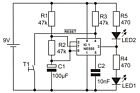 2 STÜCK NE555 Duty Cycle und Frequenz Einstellbare Modul Quadrat rechteckigen