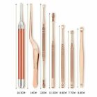 7 teile/satz LED Ohr Wachs Pickers Edelstahl Earpick Wachs Entferner Curette Ohr