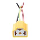 2 Stück Auto Scheinwerfer Anschlussstecker H4-Lampe Lampenfassung