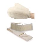 Handschuhe Natural Luffa Luffa +Rücken Bad Dusche Körper Wäscher Pinsel Peelin