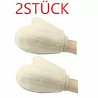 2 Stück Handschuhe Natural Luffa Luffa Bad Dusche Schwamm Körper Wäscher Peeling