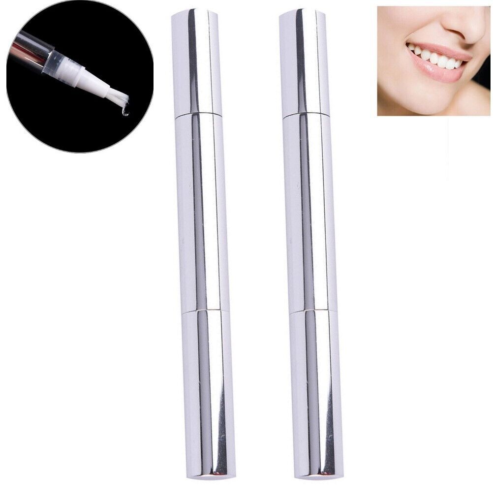 2xstück Zähne Whitening Bleaching Pen Zähne Zahnaufhellung Zahnweiß Stift Gel