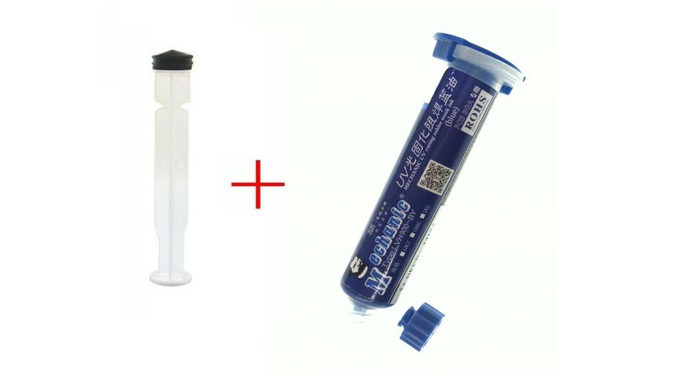 Mechaniker 10ml 6 Farbe Uv-härtung Solder Maske Tinte für PCB BGA Platine Isolie