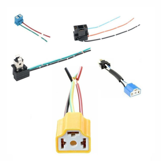 H1/H3 H4 H7 Buchse Adapter Led-lampe Stecker von Auto lampe Kabel