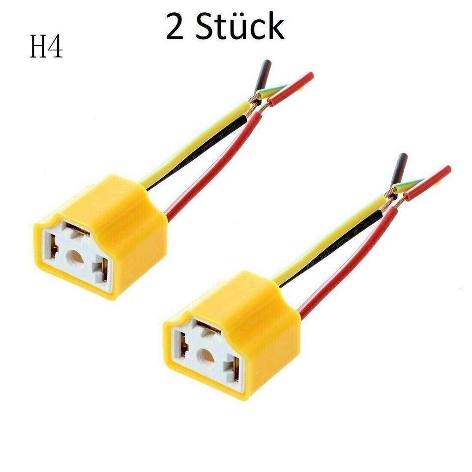 H1/H3 H4 H7 Buchse Adapter Led-lampe Stecker von Auto lampe Kabel