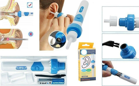 Intelligent Ohrenschmalz Entfernung Elektrisch Mit 2 Soft Silicone