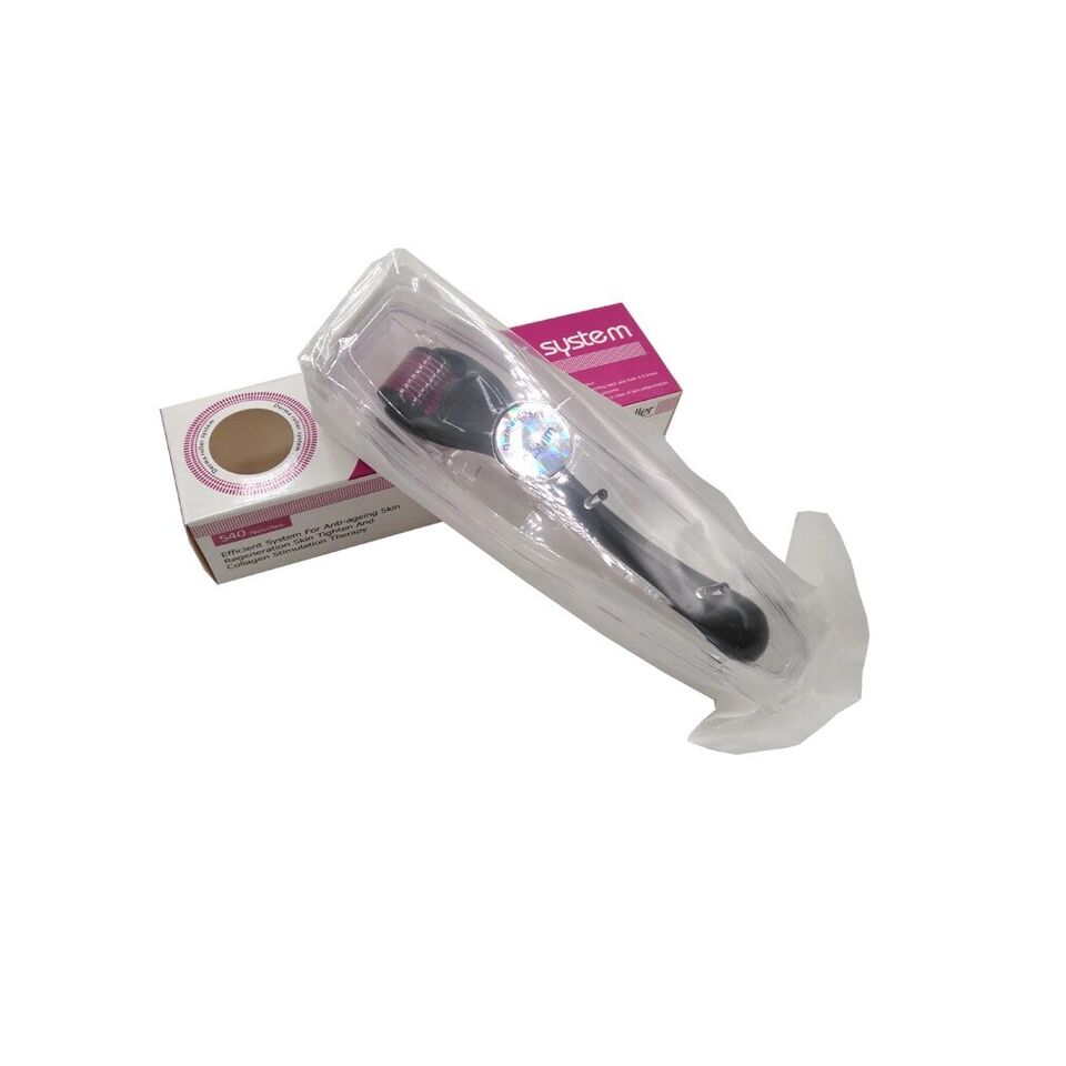 Derma Roller 540 Nadeln Roller für Haarwachstum Hautpflege Körper Behandlung