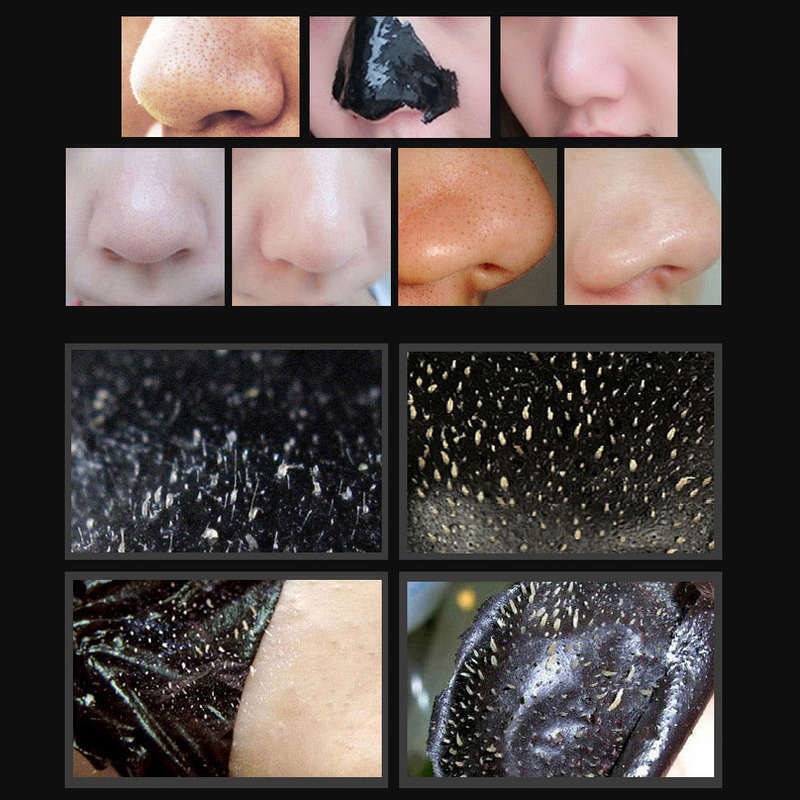 2 ST Schwarze Maske Aktivkohle Remover Deep Cleansing Gesichtspflege 50ml