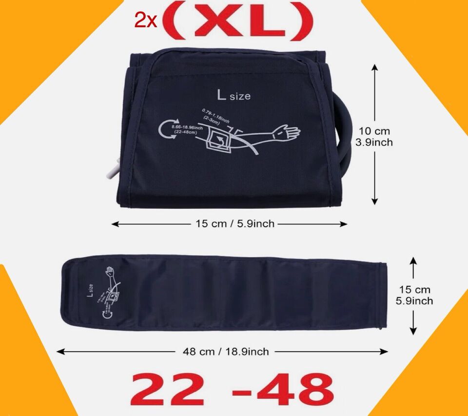 Manuelle Blutdruckmanschette Ersatz für Blutdruckmessgerät