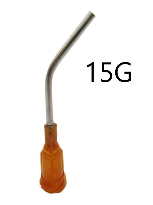 Industrielle stumpfe Spitze Dosiernadel. Präzision Applikator. Spritze Dispensin