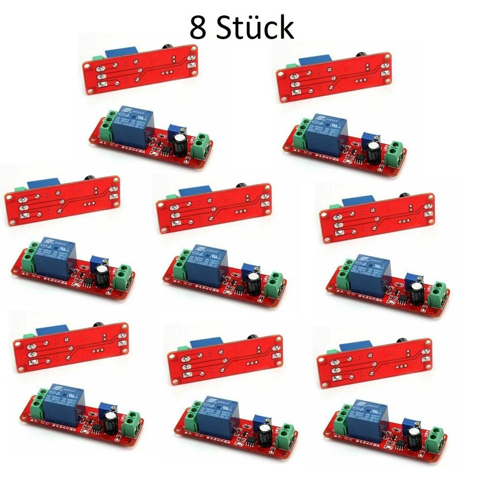NE555 DC 12V Delay Relay shield Timer Switch Adjustable Module 0 To 10 Second
