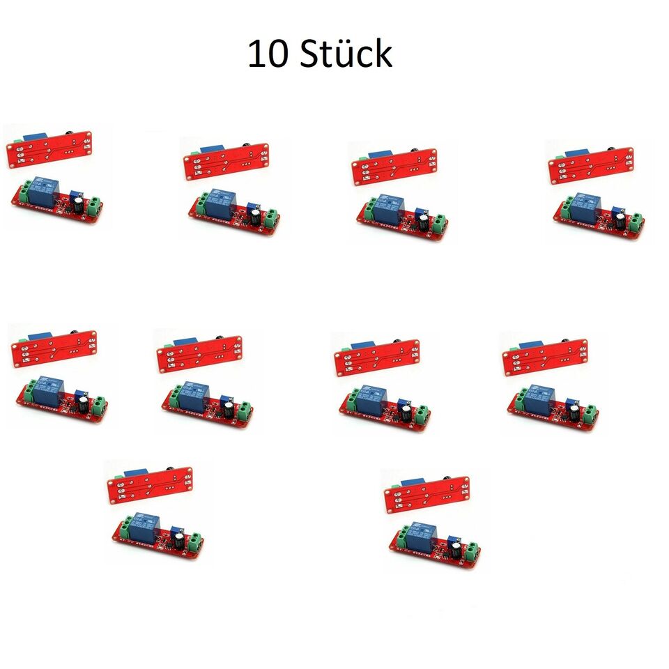 NE555 DC 12V Delay Relay shield Timer Switch Adjustable Module 0 To 10 Second