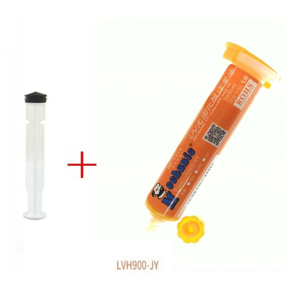Mechaniker 10ml 6 Farbe Uv-härtung Solder Maske Tinte für PCB BGA Platine Isolie