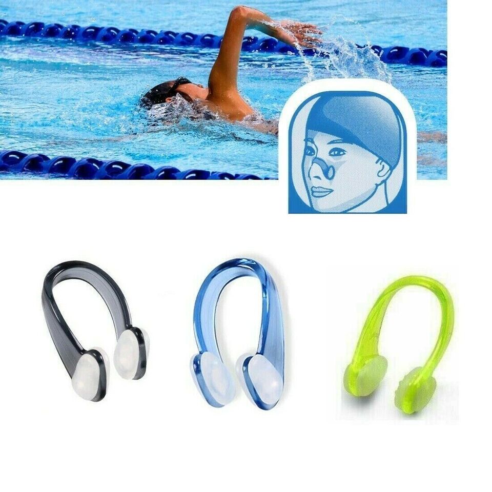 3 Stück Schwimmen Nasenklammer Tauchen Beschuetzer Kunststoff Nasenklammer