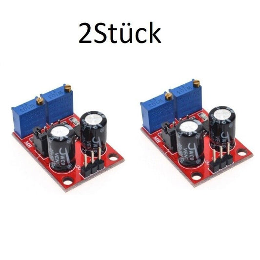 2 STÜCK NE555 Duty Cycle und Frequenz Einstellbare Modul Quadrat rechteckigen