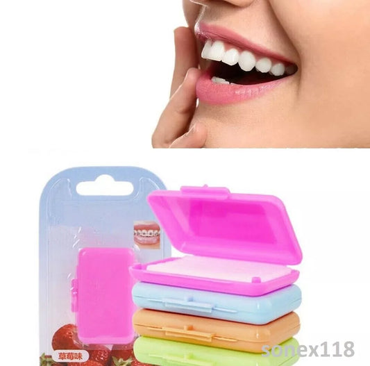 10x Packungen Scent Dental Orthodontie Wachs für Zahnspange Gum