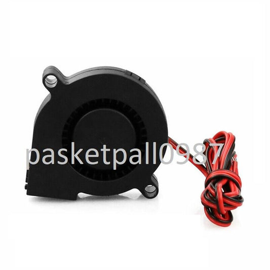 12V DC 50x50mm 6500 U / min Schlagradiale Kühlung Lüfter Hotend Für RepRap 3D Dr